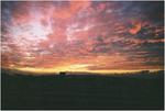 Sunset, seen from ISR